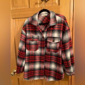 Plaid Flannel Shacket